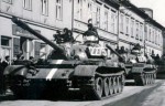 Polské tanky okupují Bruntál