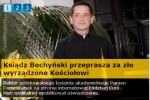 Ksiądz Bochyński przeprasza