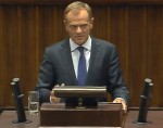 Donald Tusk v Sejmu