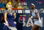 Radwanska wers Williams