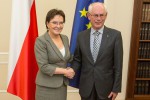 Ewa Kopacz s Hermanem Van Rompuyem foto zroj facebbok EK